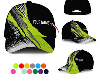 Custom Heavy Equipment Work Hat: Personalized Name & Logo Company Cap