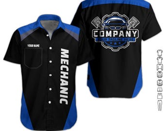 Custom Mechanic Work Shirt: Personalized Auto Repair Uniform