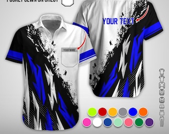 Camisa de trabajo con logotipo personalizado: uniforme personalizado para electricistas y mecánicos.