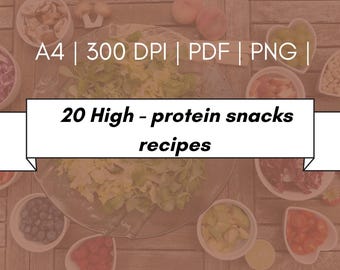 20 recepten met eiwitrijke snacks – direct downloaden (pdf + png)