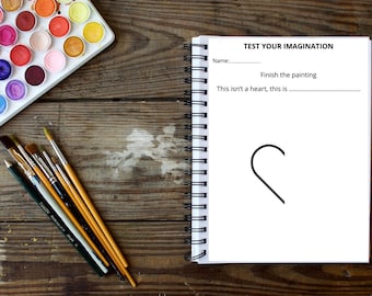 Imagination Drawing Prompts for Kids – 8-Page Printable PDF Activity Book | Creative Thinking | Fun Art Worksheets | Instant Download