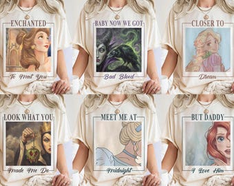Vintage Disney World Shirt, Meet Me At Midnight Cinderella Tee, Disney Princess Shirt, But Daddy I Love Him Shirt, Magical Parks Vintage Tee