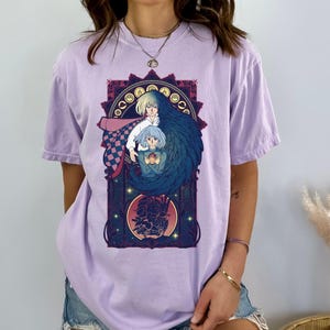 Howl_s Moving Castle Shirt, Sweatshirt, Hoodie,Studio Ghibli Shirt, My Neighbor Totoro Shirt, Studio Ghibli Gift Shirt, Y2K Movie Shirt image 3