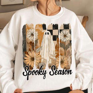 Halloween fall Ghost boho Png, girly Pink Pumpkin Png, Boho Floral Fall Png, Halloween Png, Autumn Vibes Png, Spooky Season Png popular now