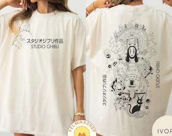 Vintage Studio Ghibli Shirt, Sweatshirt, Hoodie, Studio Ghibli Shirt, Studio Ghibli Character Shirt, Studio Ghibli Gift Shirt, Y2K Shirt