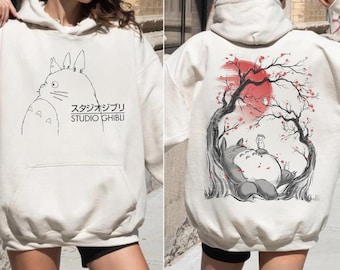My Neighbor Totoro Shirt, Sweatshirt, Hoodie, Studio Ghibli Shirt, Princess Mononoke Shirt, Studio Ghibli Gift Shirt, Y2K Shirt
