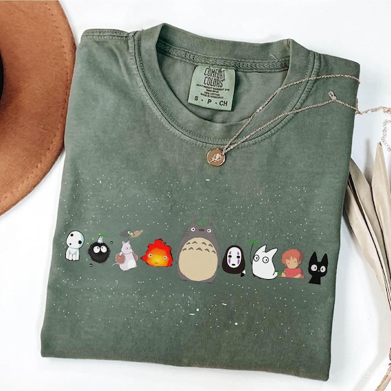 Ghibili Stuido Characters  Shirt, Sweatshirt, Hoodie, Studio Ghibli Shirt, Ponyo Shirt, Sosuke Shirt, Studio Ghibli Gift Shirt, Y2K Shirt