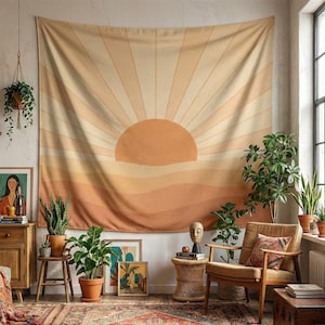 Vintage 70's tapestry - Etsy 日本