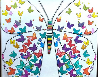 Papillon plein de papillons