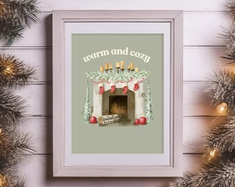 Christmas Wall Decor | Christmas Printable Wall Art | Holiday Decor | Christmas Decor | Digital Download | Christmas Prints | Xmas Prints