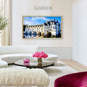 Samsung Frame TV Art Castle Over Water DIGITAL DOWNLOAD image 3