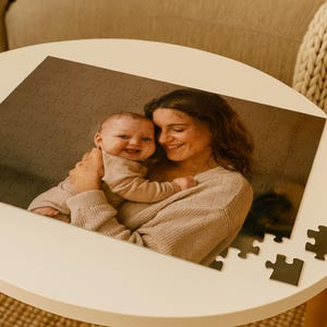 Personalized Photo Jigsaw Puzzle: Custom Keepsake Gift