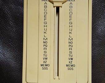 TeleDex - Vintage Retro -  T53-6 Made In Singapore (1960s)