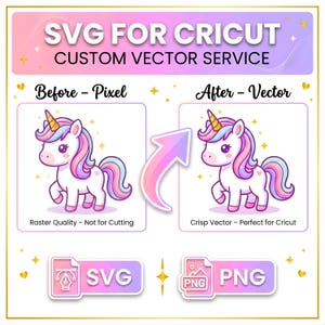 Custom Vectorize service SVG PNG, Vector Redraw, Image To Vector, Custom Logo SVG | Improve Quality | High Resolution
