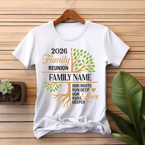 Unsere Wurzeln laufen tief PNG, unsere Liebe läuft tiefer Png, Benutzerdefinierte Familie Png, Familientreffen Png, Stammbaum Png, Familienname Shirt Png, Familie Png. Bild 6