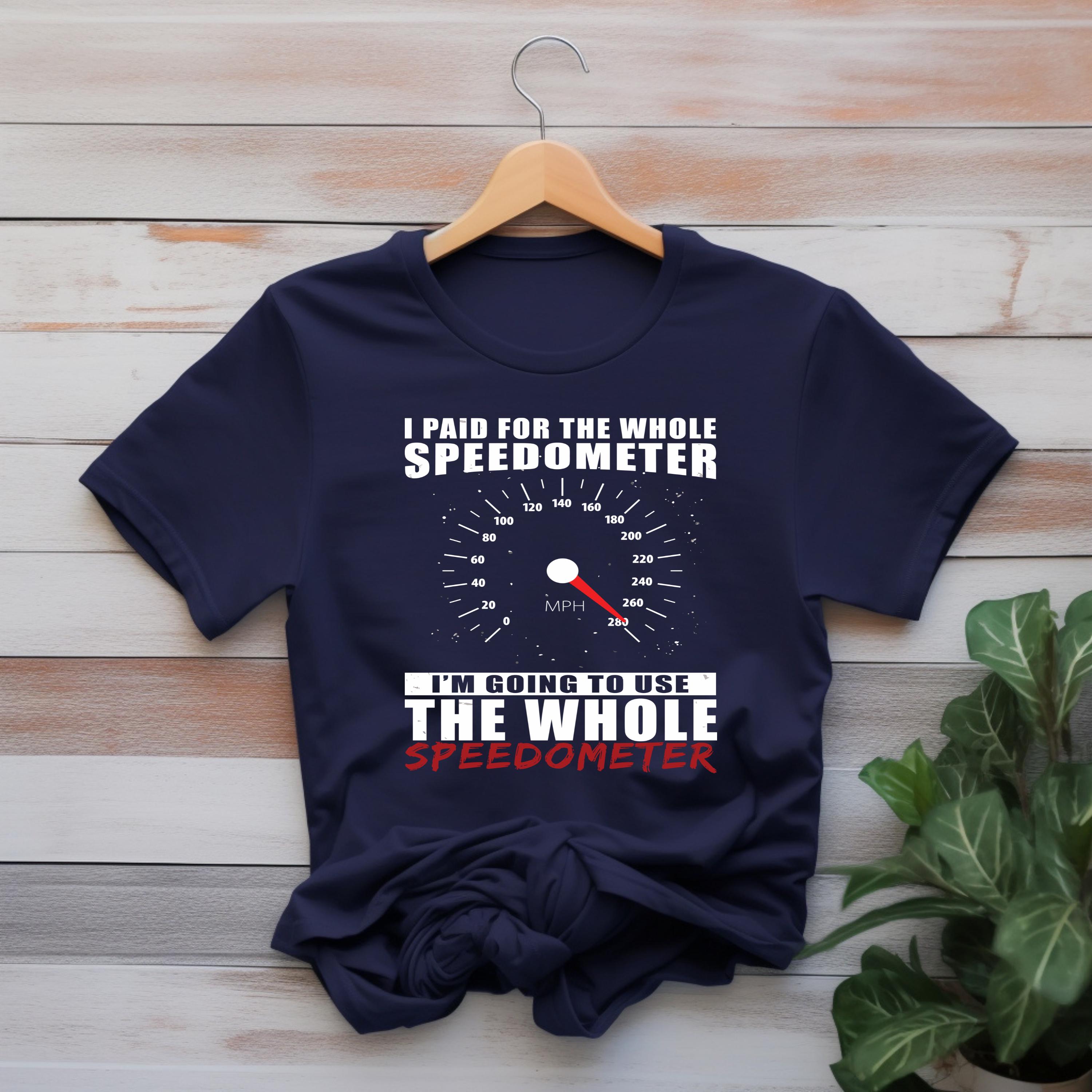 Speedometer Quote Funny Car Racing Quote PNG SVG: Speedometer Humor Design (digital ...