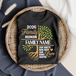 Unsere Wurzeln laufen tief PNG, unsere Liebe läuft tiefer Png, Benutzerdefinierte Familie Png, Familientreffen Png, Stammbaum Png, Familienname Shirt Png, Familie Png. Bild 3