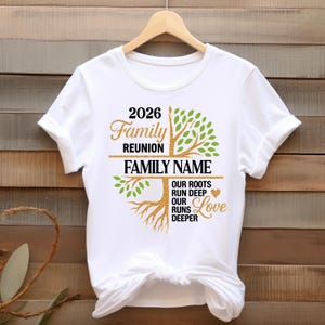 Unsere Wurzeln laufen tief PNG, unsere Liebe läuft tiefer Png, Benutzerdefinierte Familie Png, Familientreffen Png, Stammbaum Png, Familienname Shirt Png, Familie Png. Bild 8