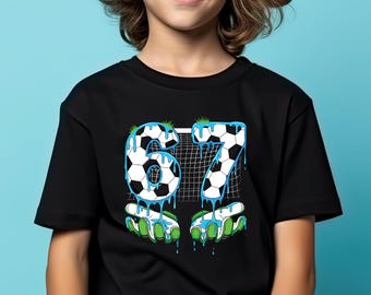 Soccer 67 PNG, Soccer 67 Six Seven, Funny Gen Alpha Meme Drip Png, Soccer 67 Meme, Funny Gen Alpha Drip Png Design, Cool Football Meme Png