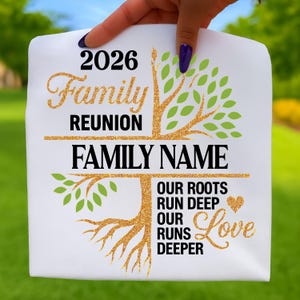 Unsere Wurzeln laufen tief PNG, unsere Liebe läuft tiefer Png, Benutzerdefinierte Familie Png, Familientreffen Png, Stammbaum Png, Familienname Shirt Png, Familie Png. Bild 4