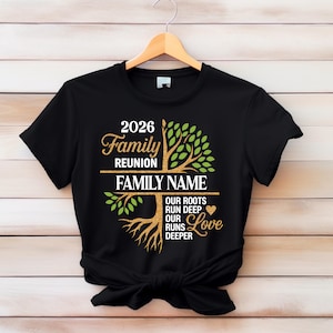 Unsere Wurzeln laufen tief PNG, unsere Liebe läuft tiefer Png, Benutzerdefinierte Familie Png, Familientreffen Png, Stammbaum Png, Familienname Shirt Png, Familie Png. Bild 5