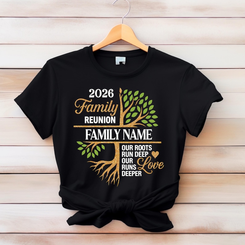 Unsere Wurzeln laufen tief PNG, unsere Liebe läuft tiefer Png, Benutzerdefinierte Familie Png, Familientreffen Png, Stammbaum Png, Familienname Shirt Png, Familie Png. Bild 5