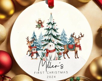 Custom Baby Ornament, Christmas Ornament Baby Personalized, Baby Ornament, Christmas Ornament, Baby Christmas Ornament, First Christmas