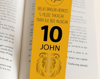 Editable Fully Custom Digital Bookmark | Personalized Front and Back | Digital Download | Book Lover Gift | Add Photos, Text & More
