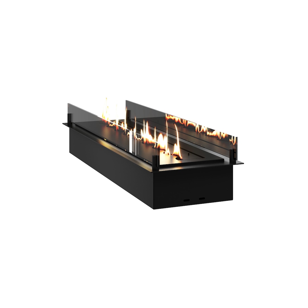 Bio Ethanol Fireplace Insert for Placement in Furniture. Black Bio ...