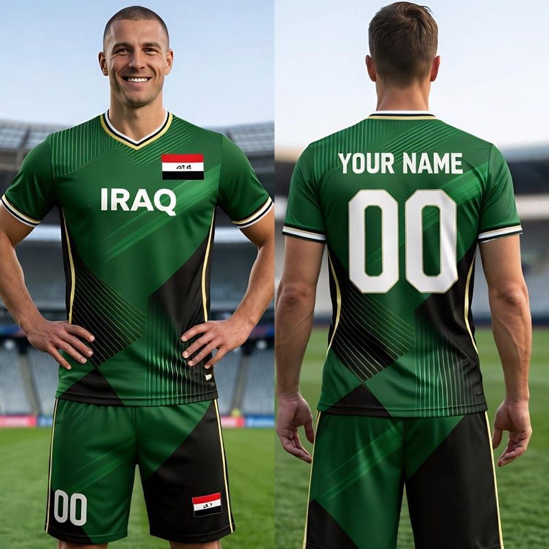 Iraq 2026 Cup Soccer Jersey - Etsy