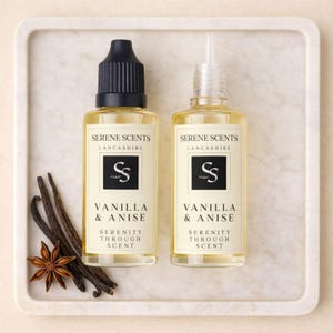 Vanilla Anise Fragrance Oil: Sweet Aromatic Scent for Candles & Diffusers