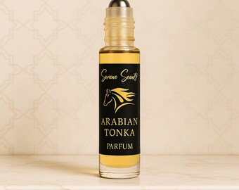 Arabian Tonka Perfume Oil Rollerball 10ml | Alcohol-Free | Long Lasting | Vegan