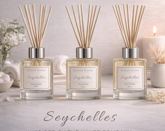 Seychelles Reed Diffuser Refill 100ml | White Company Style | Long Lasting