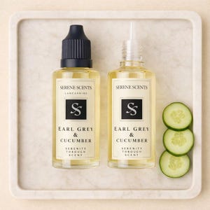 Earl Grey & Cucumber Fragrance Oil | Aromatherapy, Wax Melts, Diffusers