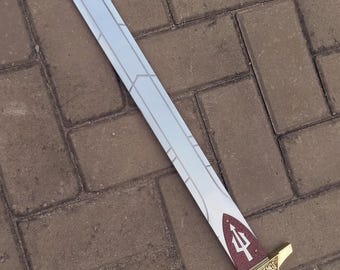 Percy Riptide Sword – Fantasy Blade, Cosplay Prop, Collectible Display Piece with leather sheath