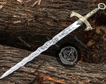 Once Upon a Time Replica Sword: Emma Swan/Rumpelstiltskin Cosplay Prop