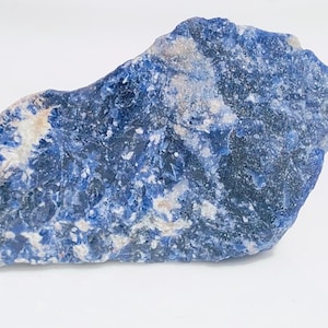 193 CT Natural Sodalite Blue Sodalite raw Rough Deep Blue,Mineral Specimens,Crystal Rocks