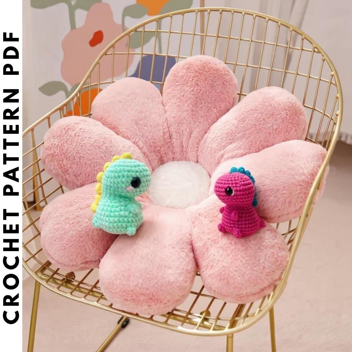 37 Dinosaur Crochet Patterns for Roaring Cute Amigurumi Projects 18 No-Sew Dino