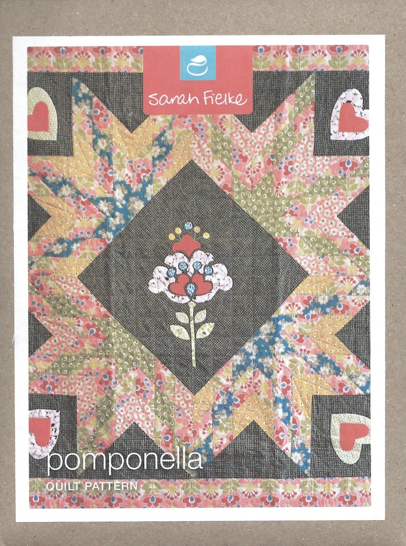 Sarah Fielke Pomponella Quilt Pattern Etsy