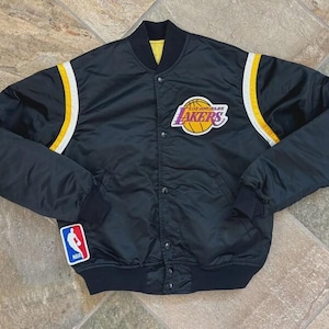 Handmade Los Angeles lakers Satin Basketball Jacket, Bomber varsity Lettermen Jacket, Full Embridered Unisex jacket,