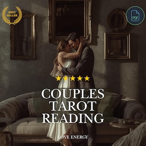 Couples Tarot Reading | 5 Card Love Energy Spread | Soulmate & Twin Flame Insight | Same Day Psychic PDF | Relationship Map