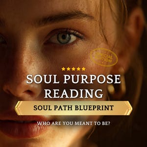 Soul Purpose Tarot Reading | Life Path & Numerology Blueprint | Same Day Psychic Report | Spiritual Self Discovery Gift PDF