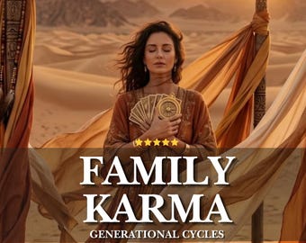 Familienkarma-Lesung | Ahnenheilung & Generationenzyklen | Personalisierte Seelenlektionen | Psychischer PDF-Bericht am selben Tag