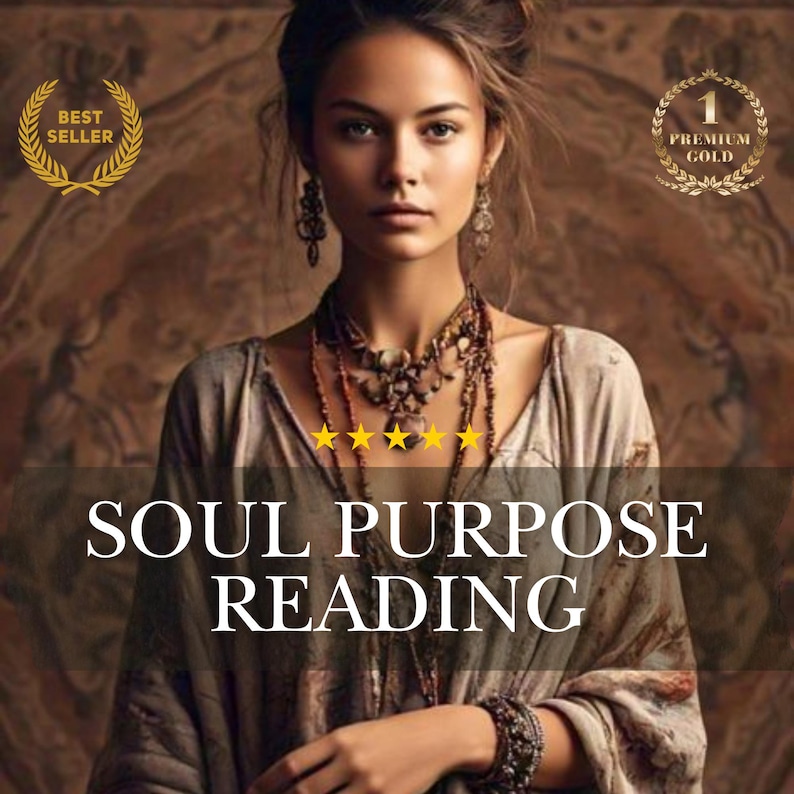Soul Purpose Reading: Personalized Life Path + Numerology Blueprint, Spiritual Guidance + Self-Discovery Gift PDF,Astrology Reading, Medium Reading