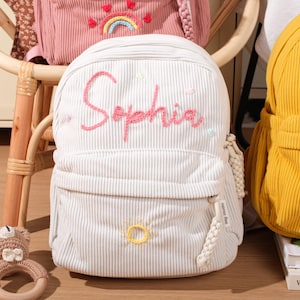 Personalized School Bag for Toddlers: Custom Name Preschool Backpack - Ideal Gift for Boys and Girls Kids