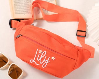 Personalisierte Reisegürteltasche - Custom Name Fanny Pack, Unisex Design für Damen & Herren