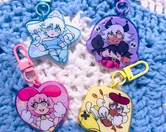 Sanrio gijinka acrylic charms 1.97” inch