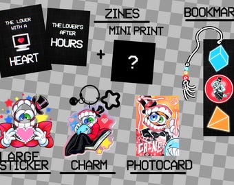 TADC | NSFW - The Lover with a Heart | A Caine-centric Zine Preorder | 8.5 x 11 inches