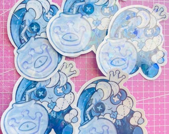 Cookie Run Kingdom Shadow Milk Cookie Holographic Sticker