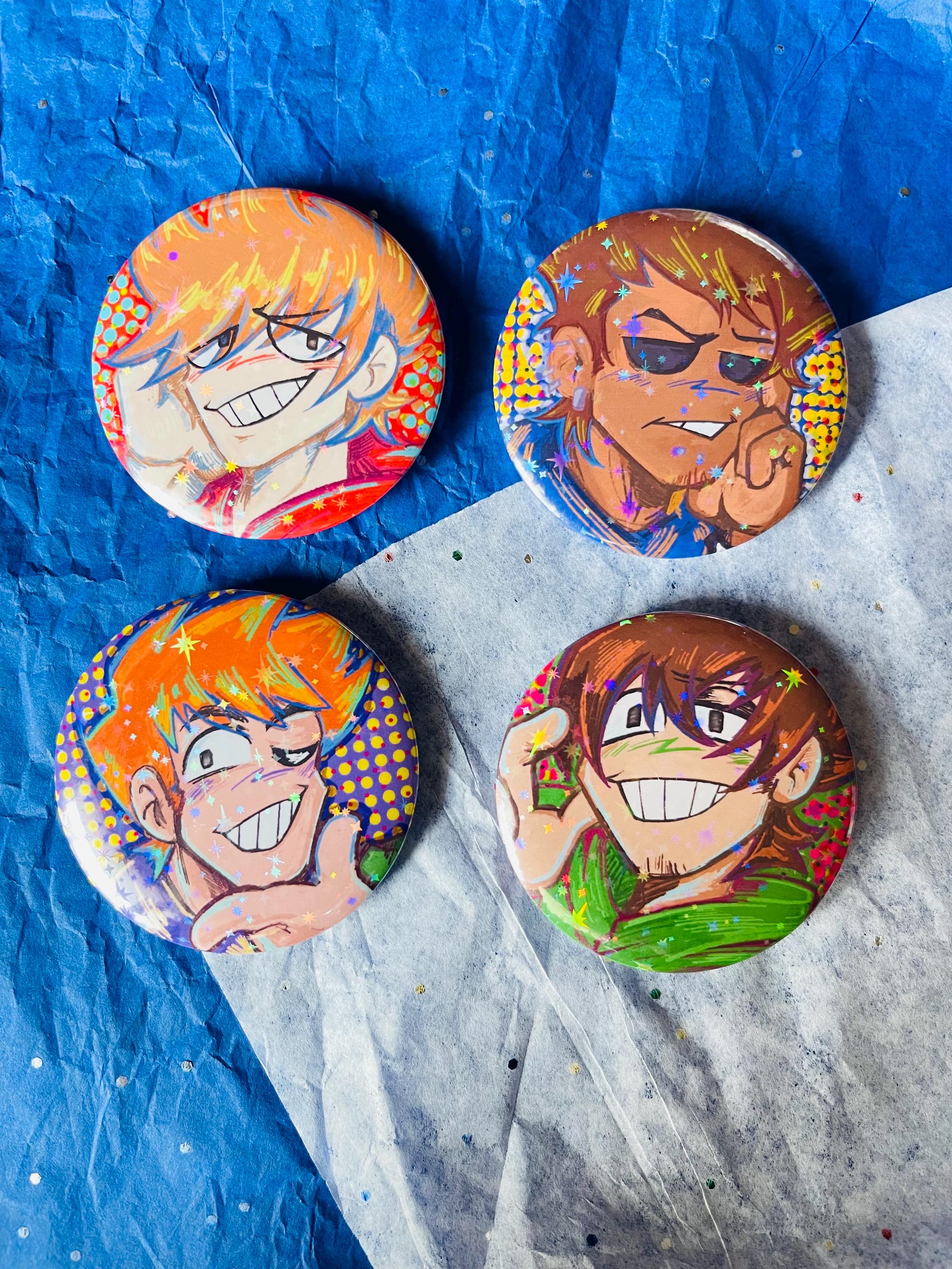 Eddsworld ピンバッジ 3種セット Eddsworld pin - Etsy 日本